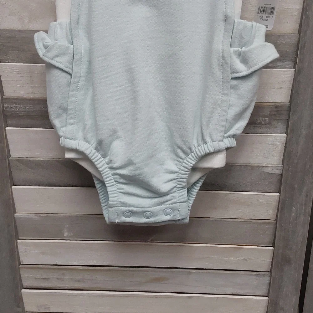 Carters white blue